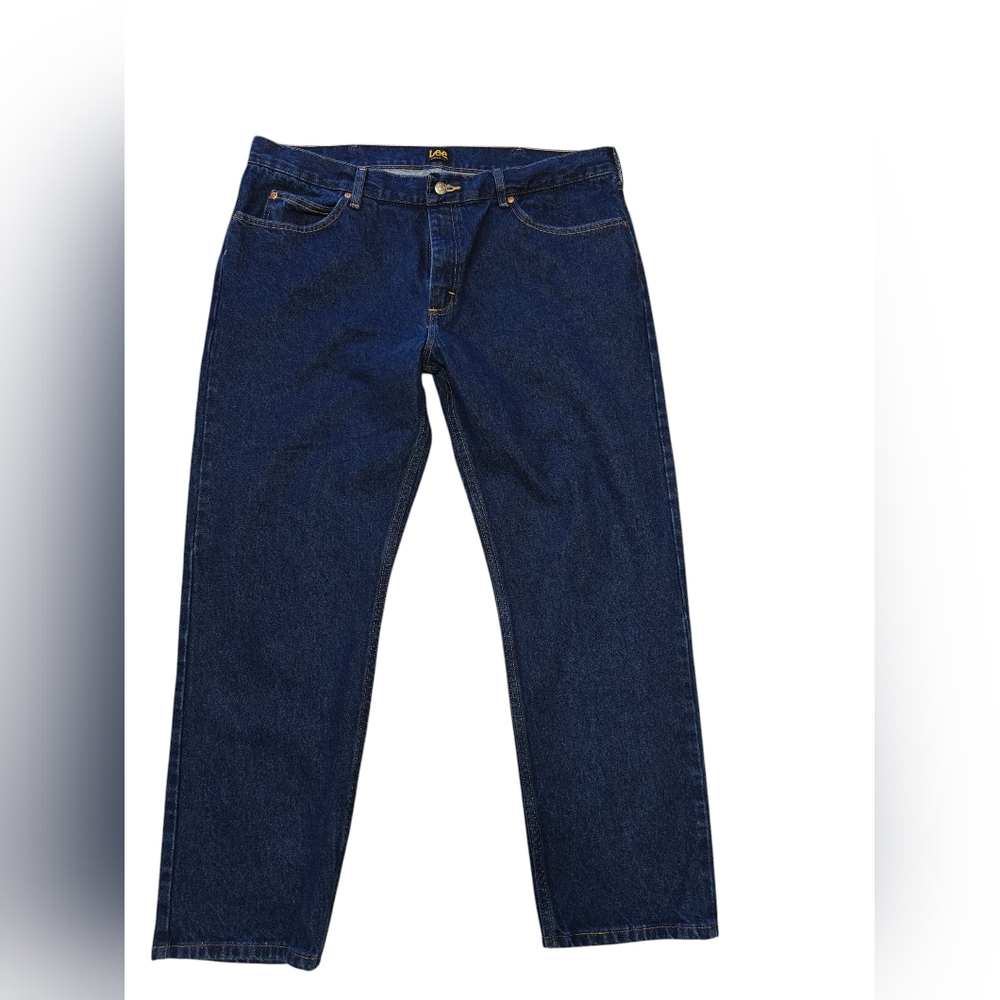 Lee Men's blue Regular Fit Jeans Size 40/29